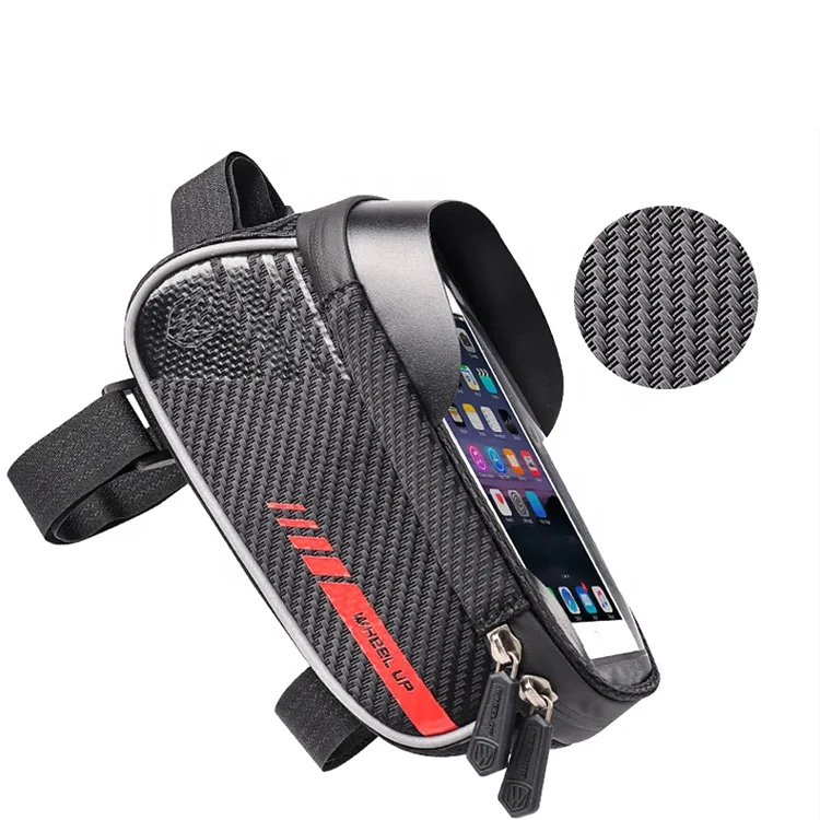 OEM Waterproof Zipper Sun Visor Bicycle Frame Bag Road Bike Frame Bag Bike Frame Dry Bag, Black/red &colorful reflective color
OEM Waterproof Zipper Sun Visor Bicycle Frame Bag Road Bike Frame Bag Bike Frame Dry Bag, Black/red &colorful reflective color