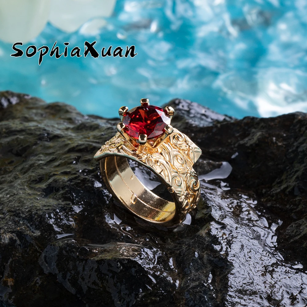 SophiaXuan Wholesale Gold Plated Plated Zircon Rings Jewelry Hawaiian Diamond Ring, Customized color
SophiaXuan Wholesale Gold Plated Plated Zircon Rings Jewelry Hawaiian Diamond Ring, Customized color