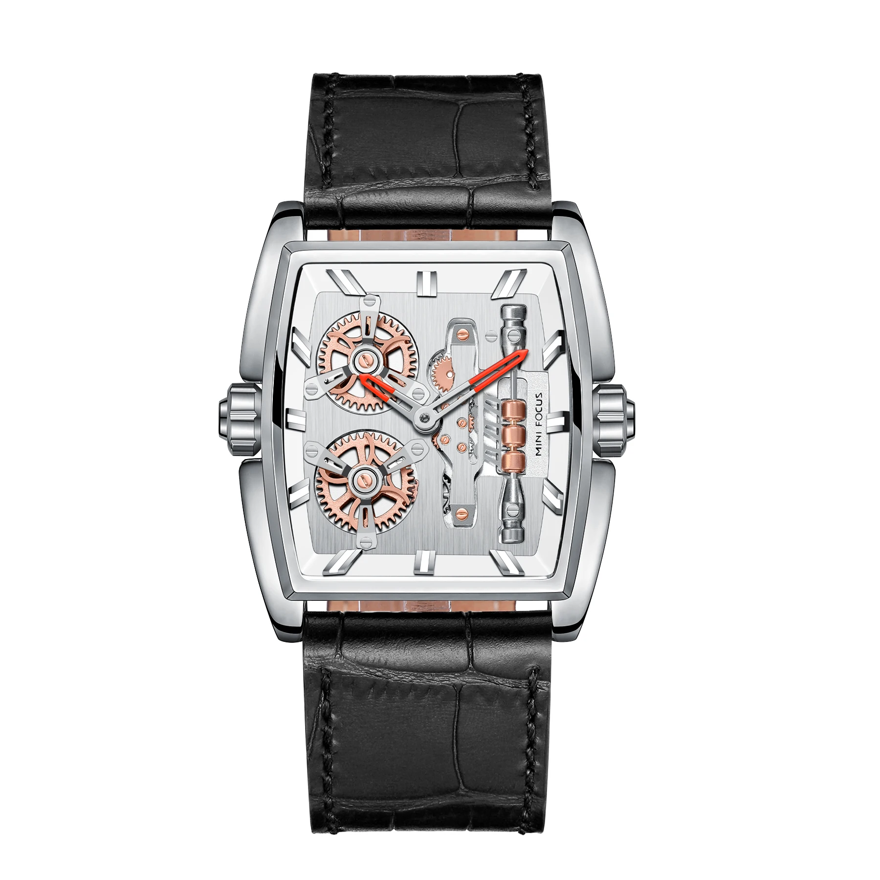 Multi-Functional Barrel Shape Shell Electromechanical Bicycle Men's Watch Leather Strap Men's Watch, 4 colors
Multi-Functional Barrel Shape Shell Electromechanical Bicycle Men's Watch Leather Strap Men's Watch, 4 colors
