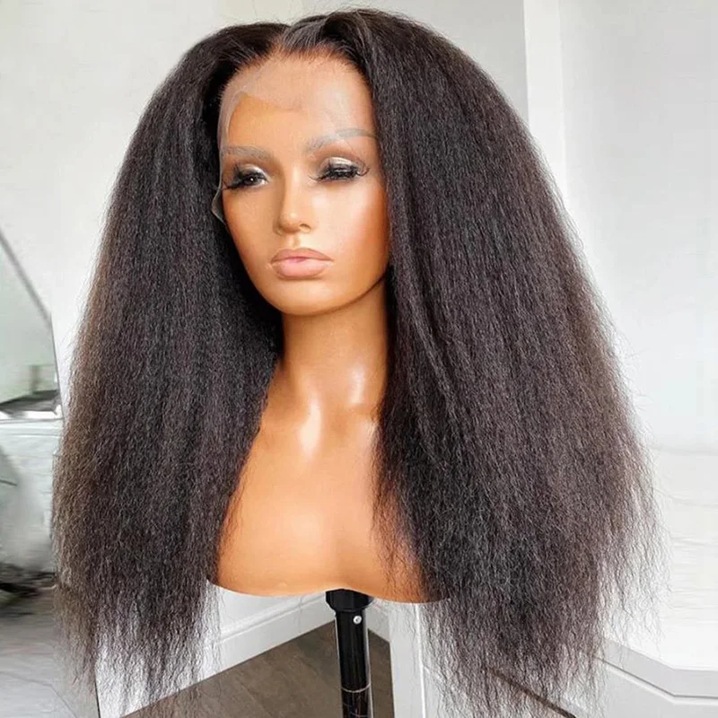 Yunshen Hair Yaki Straight Lace Wigs 100 Virgin Human Hair Wig Kinky Straight 13x4 Full Lace Front Wig Vendor for Black Women
Yunshen Hair Yaki Straight Lace Wigs 100 Virgin Human Hair Wig Kinky Straight 13x4 Full Lace Front Wig Vendor for Black Women