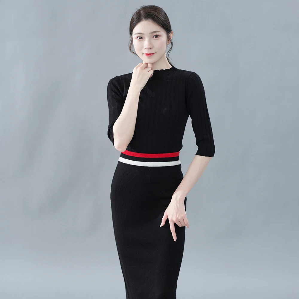 Sexy black high waist slit slim skirt wool knit mid-length skirt spring 2021 new hip one step skirt, White big black small blue big white small
Sexy black high waist slit slim skirt wool knit mid-length skirt spring 2021 new hip one step skirt, White big black small blue big white small