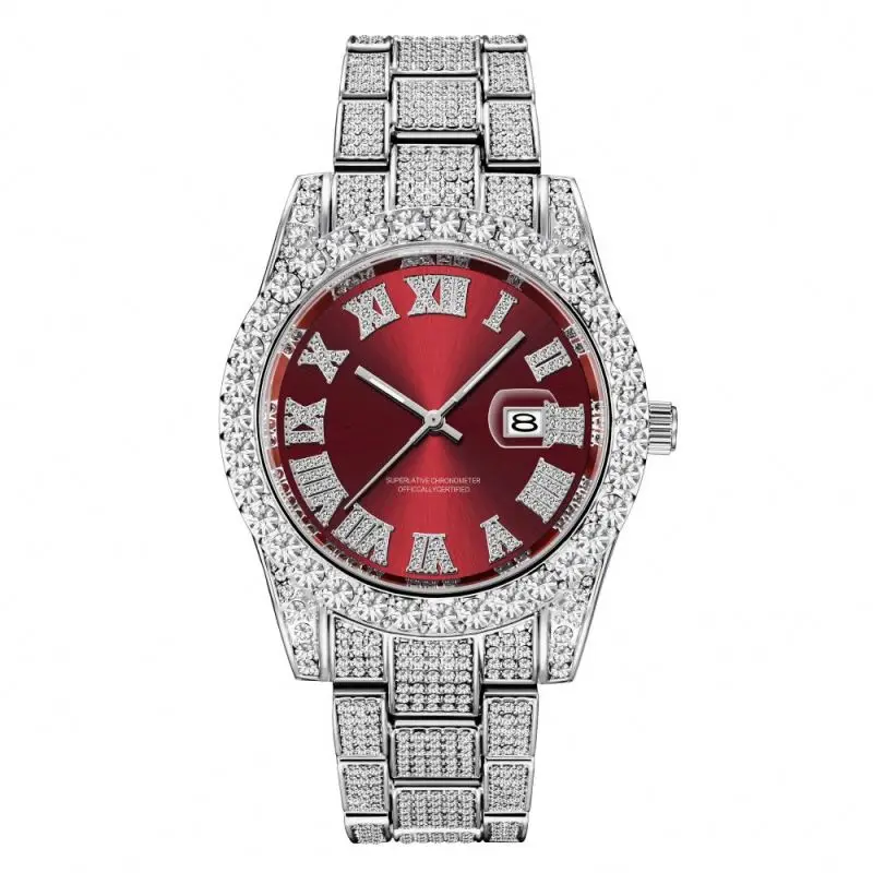 Fully Ice Hip Hop Watch Sets Sapphire Crystal Toddler Diamonds Mosonite Diamond Natrual Montre Pour Les Femmes
Fully Ice Hip Hop Watch Sets Sapphire Crystal Toddler Diamonds Mosonite Diamond Natrual Montre Pour Les Femmes