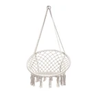 Round Rope Hammock Swing Macrame Hanging Chair