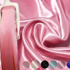 100% Mulberry Stain Silk Fabric pure silk cloth solid color pure silk fabric diy pajamas shirt fabric