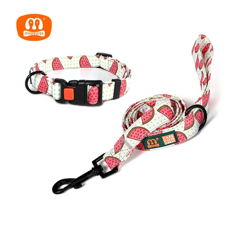 Midepet Custom Designer Pattern Fashionable Personalized Luxury Pet Dog Collars And Leads Set Colorful Printed Walking Leash, Black,orange,red,customized
Midepet Custom Designer Pattern Fashionable Personalized Luxury Pet Dog Collars And Leads Set Colorful Printed Walking Leash, Black,orange,red,customized
