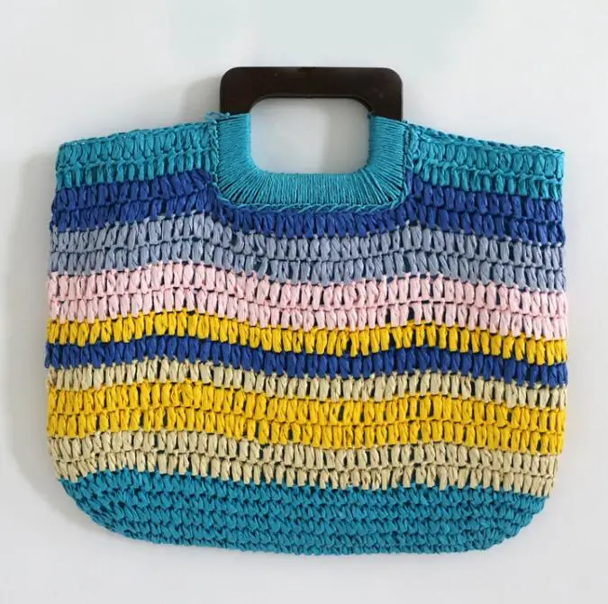 Large Women Vacation Straw Handbag High Quality Summer Beach Bag Tote Bags For Women Colorful, 1 colors
Large Women Vacation Straw Handbag High Quality Summer Beach Bag Tote Bags For Women Colorful, 1 colors