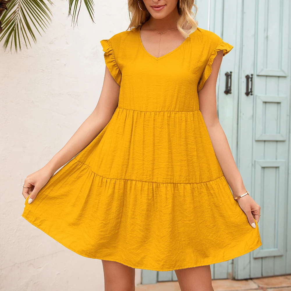 2021 Wholesale Hot Sale New White Black Polka Dot Lady For Summer Dress Solid High Quality Sexy Women Knitting Casual Dresses
2021 Wholesale Hot Sale New White Black Polka Dot Lady For Summer Dress Solid High Quality Sexy Women Knitting Casual Dresses