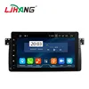 9inch touch screen android 9.0 4+64g octa core car multimedia system vehicle dvd player for BMW E46 Series with rear camera