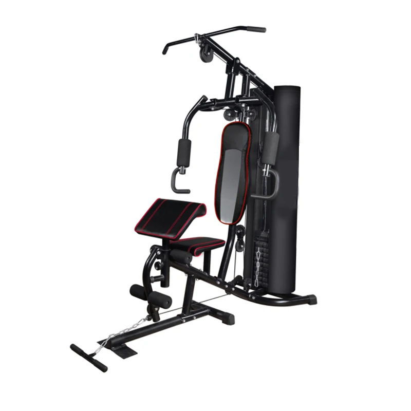Commercial gym multifunctional exercise machine strength training equipment muscle training machine, Red;black
Commercial gym multifunctional exercise machine strength training equipment muscle training machine, Red;black