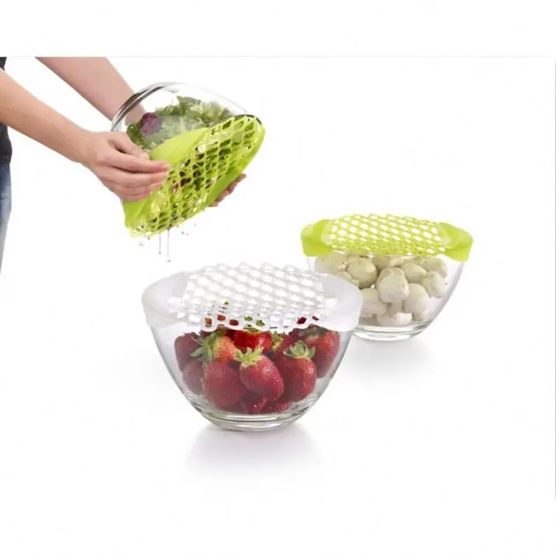 Factory Direct Multi-Purpose Kitchen Tools Silicone Defrost Net Strainer Net Thawing Pad for Salads Pasta Meats Fruit
Factory Direct Multi-Purpose Kitchen Tools Silicone Defrost Net Strainer Net Thawing Pad for Salads Pasta Meats Fruit