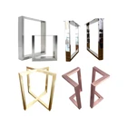 Modern Leg Metal Table Legs Modern Heavy Duty Gold Stainless Steel Bench Metal Coffee Table Leg