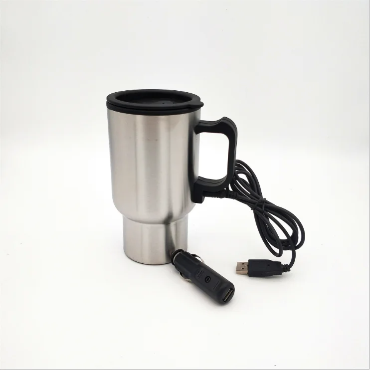 Double stainless steel 12V car USB plug-in heated thermos double steel charging insulation electric cup heated mug warmer, Customized vacuum cup
Double stainless steel 12V car USB plug-in heated thermos double steel charging insulation electric cup heated mug warmer, Customized vacuum cup
