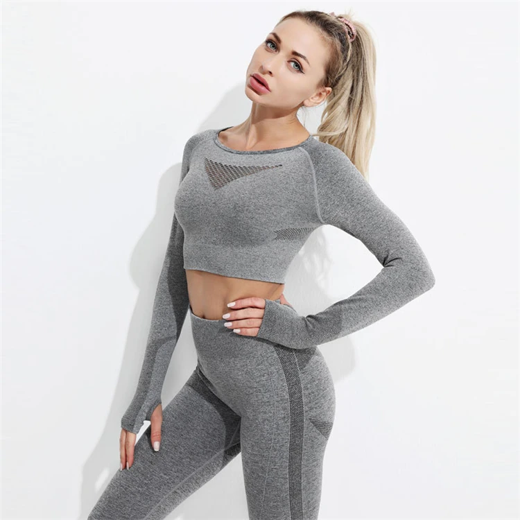 Autumn And Winter Fitness Slim Sport Suit Long Sleeve Hip-Lifting Women Yoga Top Pants Women Seamless Yoga Suit, Customized color
Autumn And Winter Fitness Slim Sport Suit Long Sleeve Hip-Lifting Women Yoga Top Pants Women Seamless Yoga Suit, Customized color