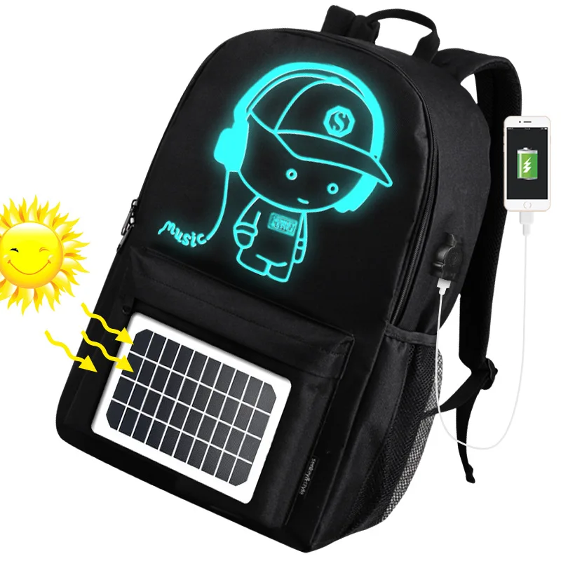 2021 New Arrival Solar Panel Charging Charger Book Bag Pack Gift Solar Battery Energy Powered School Backpack
2021 New Arrival Solar Panel Charging Charger Book Bag Pack Gift Solar Battery Energy Powered School Backpack