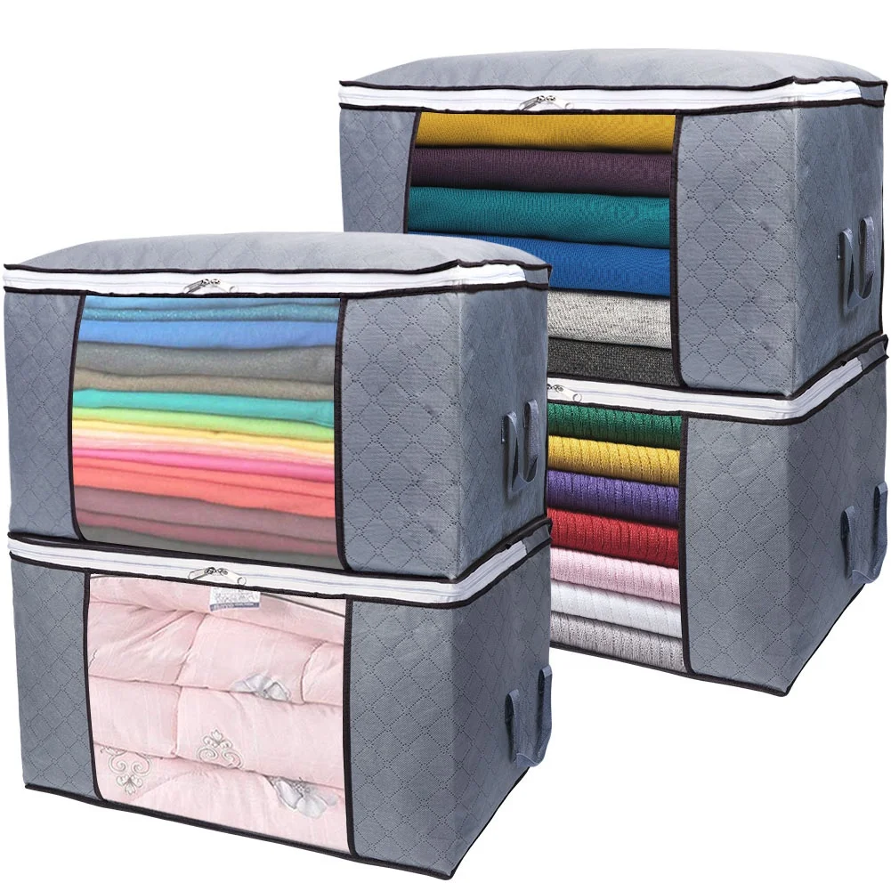 Custom Logo Storage Bag Foldable Shoe Laundry Underbed Reusable Clothes Organizer Storage Bags, Grey
Custom Logo Storage Bag Foldable Shoe Laundry Underbed Reusable Clothes Organizer Storage Bags, Grey