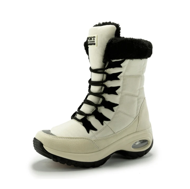 Quality Waterproof Winter Women Boots Keep Warm Mid-Calf Snow Boots Lady Lace-up Comfortable Boots Chaussures Femme, Black. beige , burgundy
Quality Waterproof Winter Women Boots Keep Warm Mid-Calf Snow Boots Lady Lace-up Comfortable Boots Chaussures Femme, Black. beige , burgundy