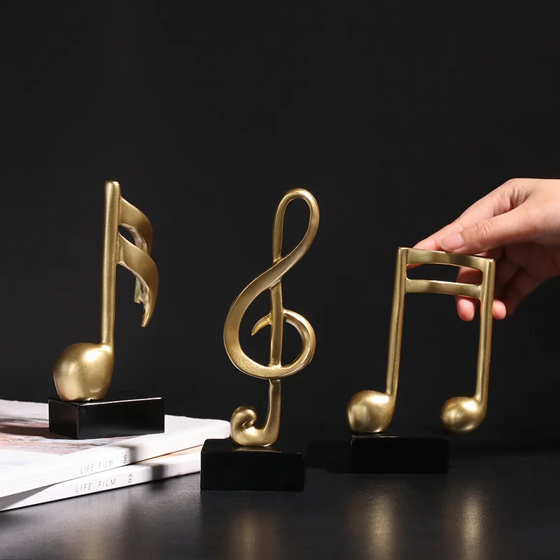 Amazon Top Seller European Style Light Modern Luxury Decorative Golden Creative Resin Musical Note Ornaments Home Decor, Gold
Amazon Top Seller European Style Light Modern Luxury Decorative Golden Creative Resin Musical Note Ornaments Home Decor, Gold