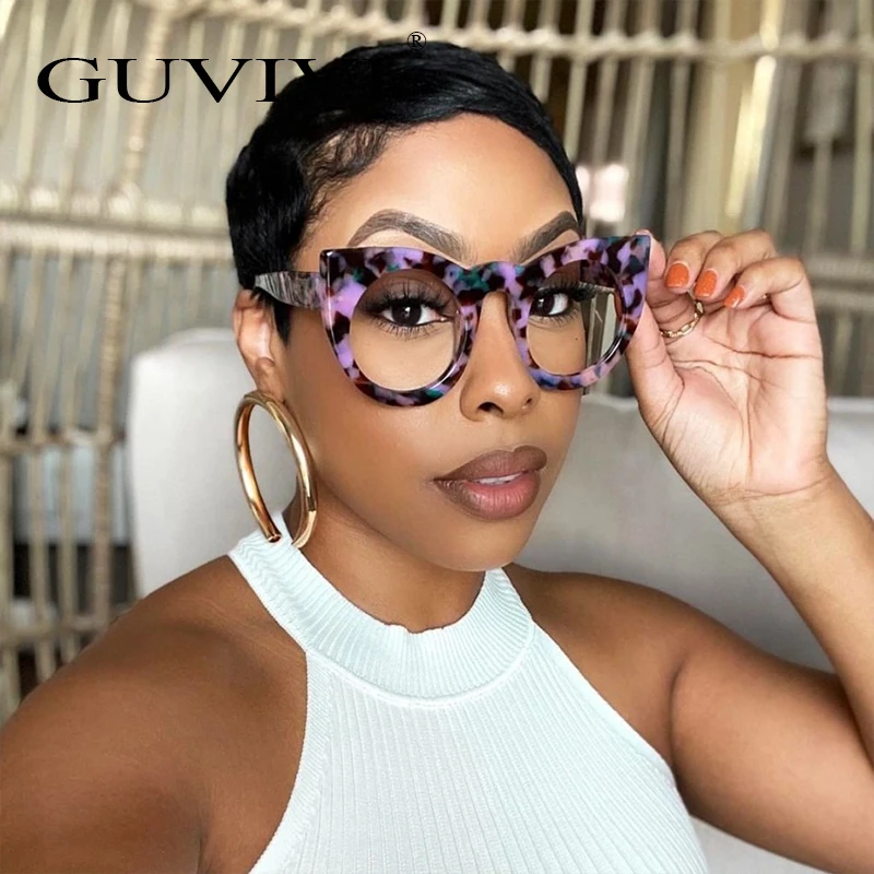 GUVIVI Explosive new fashion retro street shooting European and American cat glasses frame flat glasses 2021 sunglasses, 5 colors
GUVIVI Explosive new fashion retro street shooting European and American cat glasses frame flat glasses 2021 sunglasses, 5 colors