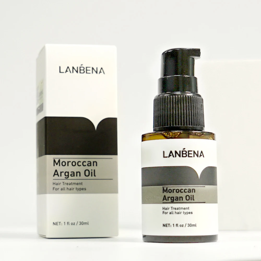 LANBENA moroccan argan oil anti frizz and damage hair serum silky products 30ml free shipping
LANBENA moroccan argan oil anti frizz and damage hair serum silky products 30ml free shipping