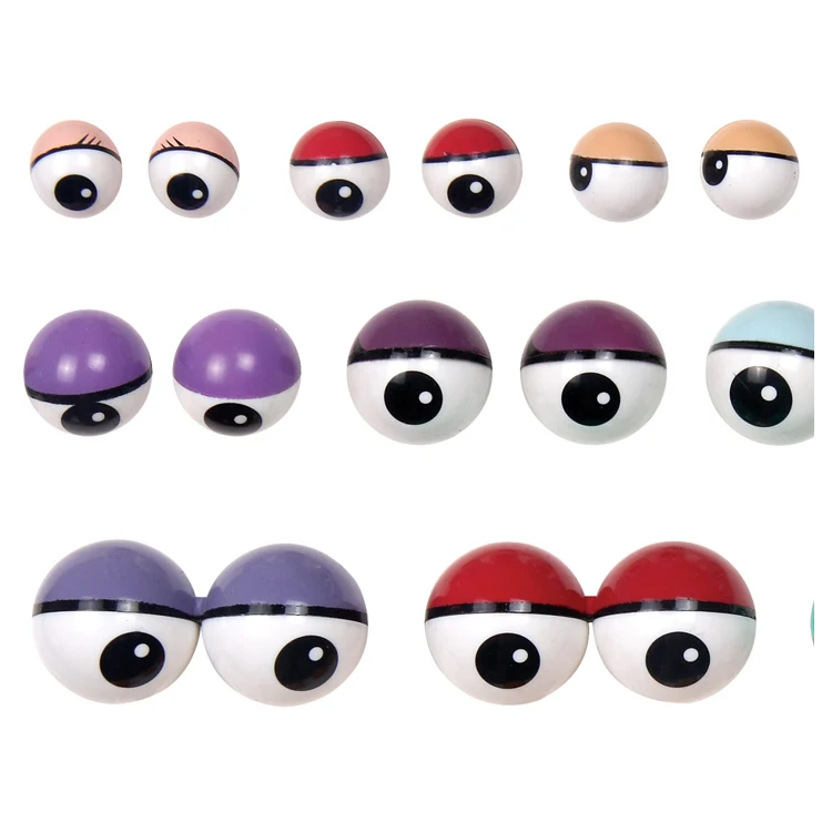 Hot sale white bean eyes safety printed baby doll eyes hand-made printed toy eyes, Multi colors
Hot sale white bean eyes safety printed baby doll eyes hand-made printed toy eyes, Multi colors