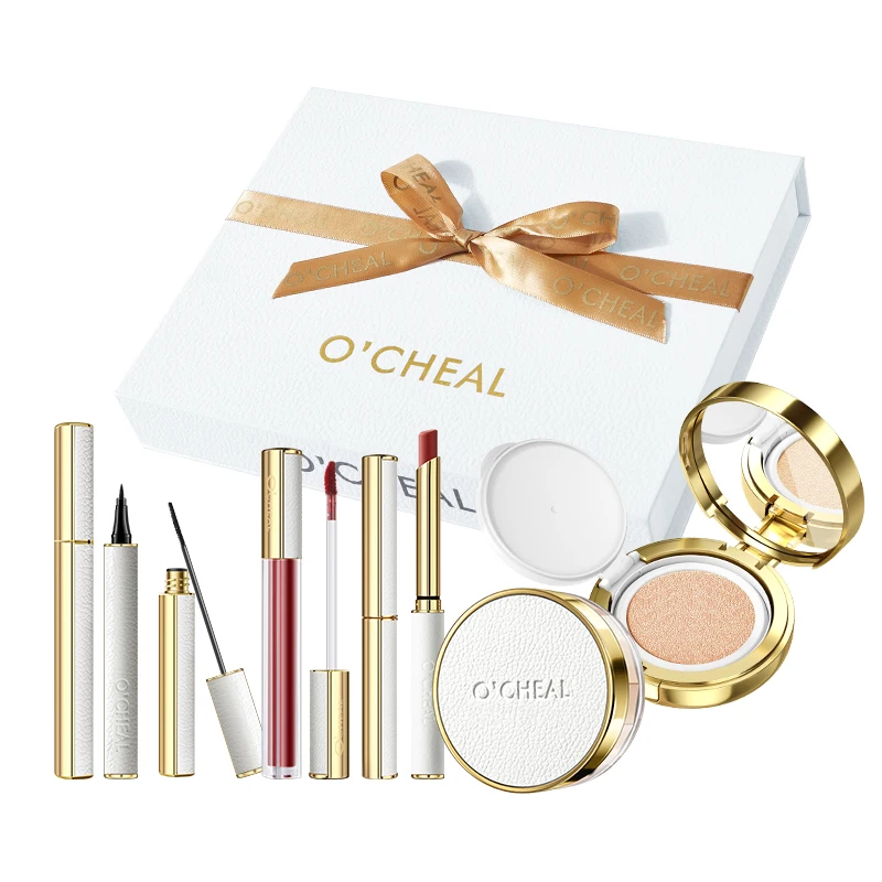 6pcs/set Makeup Sets include Daily use Face Powder Foundation Concealer Lipstick Eyeliner Make Up Cosmetic Gift Box, Leather cover
6pcs/set Makeup Sets include Daily use Face Powder Foundation Concealer Lipstick Eyeliner Make Up Cosmetic Gift Box, Leather cover