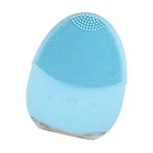 Sonic Electric Rechargeable Mini Silicone Face Skin Care Brush Pore Cleaner