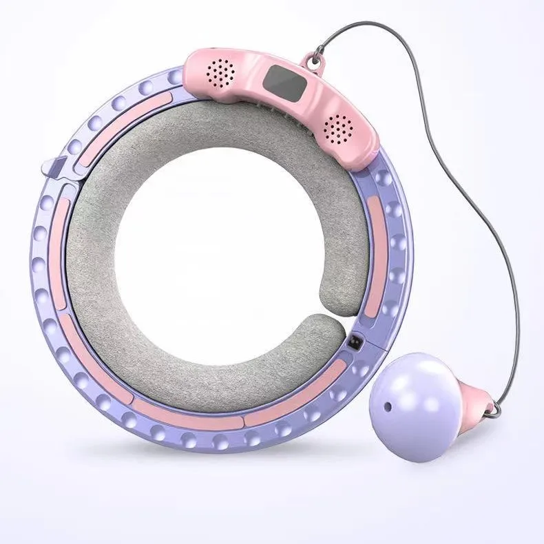 hula Smart hoop for abdomen, waist and fat burning, Purple
hula Smart hoop for abdomen, waist and fat burning, Purple