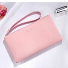 Leather Wallet Bag Women 2019 New Design Women PU Leather Wallet Fashion Mobile Phone Bag Soft Surface Zipper Purse