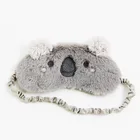 High Quality Colorful Satin Eye Mask Cartoon Cute Eyeshade For Sleeping