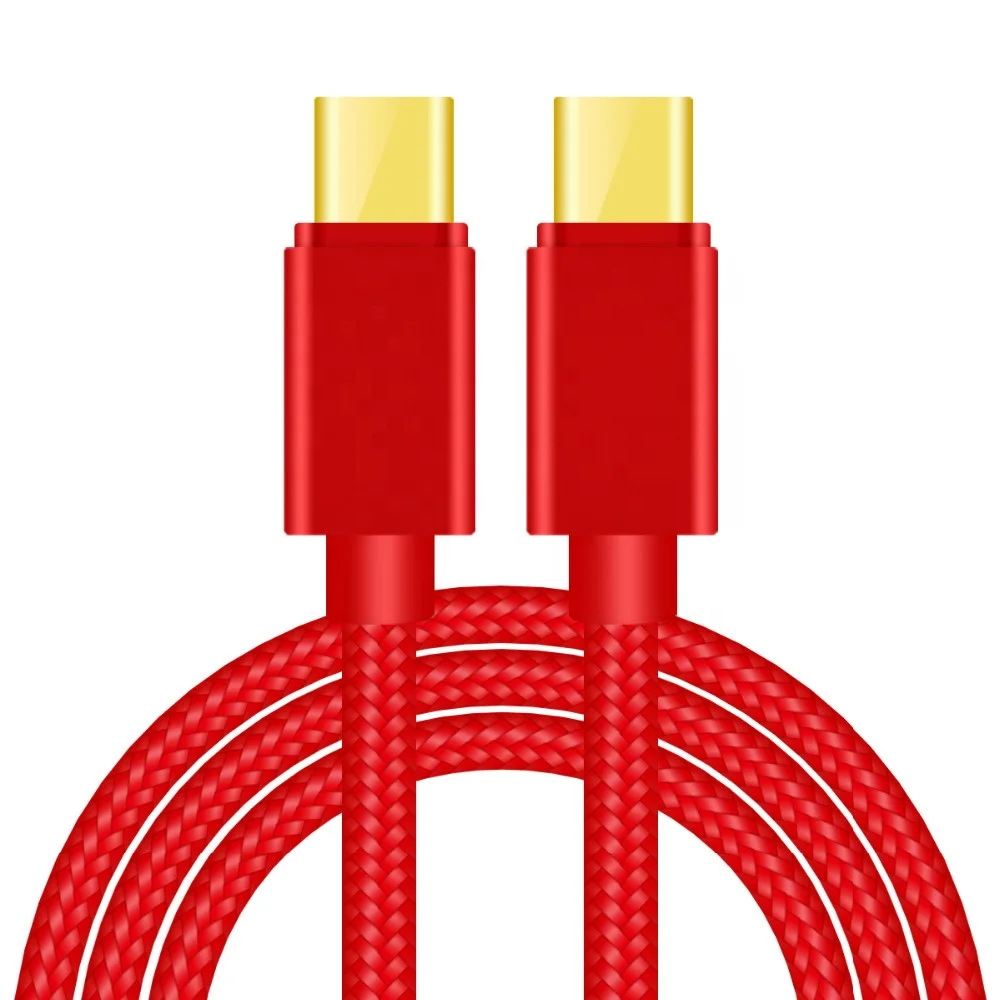 Nylon braided USB charging cable type c to type c charging USB cable, Black,gold,red ,pink,blue,silver
Nylon braided USB charging cable type c to type c charging USB cable, Black,gold,red ,pink,blue,silver