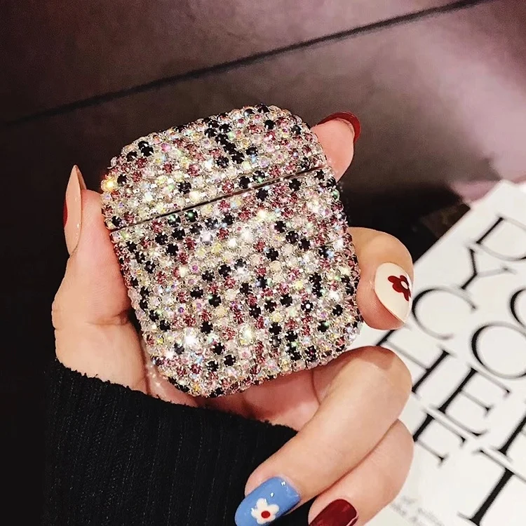 Luxury Designers Bling Bling Case For Airpods 2 Bling airpod case Crystal Diamond For Airpods Case, Multi color
Luxury Designers Bling Bling Case For Airpods 2 Bling airpod case Crystal Diamond For Airpods Case, Multi color