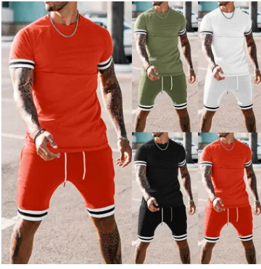 QC-JSTZ2104281 Custom logo breathable summer tracksuit short set men plus size striped patchwork mens shorts and t shirt sets
QC-JSTZ2104281 Custom logo breathable summer tracksuit short set men plus size striped patchwork mens shorts and t shirt sets