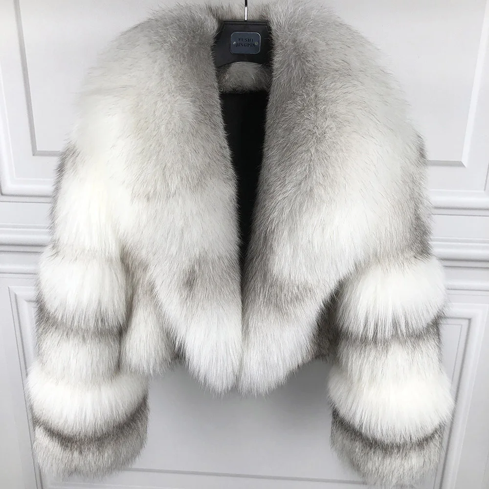 High Quality Elegant Women Real Fox Fur Coat Thick Warm Crop Fur Jacket For Ladies, Customized color
High Quality Elegant Women Real Fox Fur Coat Thick Warm Crop Fur Jacket For Ladies, Customized color