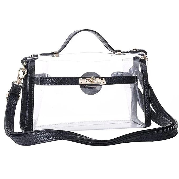 Factory OEM clear pvc crossbody bag custom transparent messenger bag for women, Black,customized color is available
Factory OEM clear pvc crossbody bag custom transparent messenger bag for women, Black,customized color is available