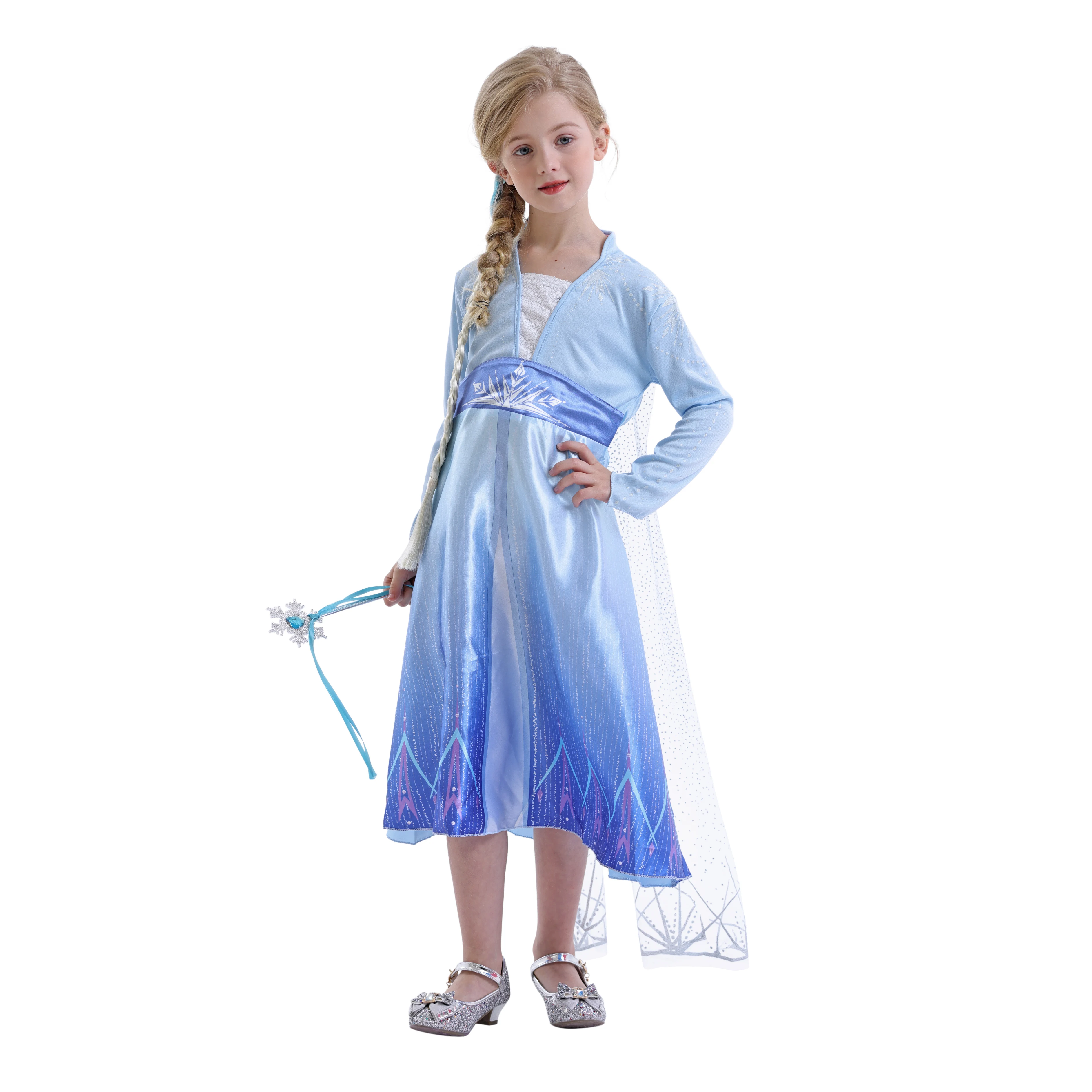 Anna Elsa 2 Halloween Princess Cosplay Costume little girls birthday party Performance clothing Baby Kids outfits
Anna Elsa 2 Halloween Princess Cosplay Costume little girls birthday party Performance clothing Baby Kids outfits