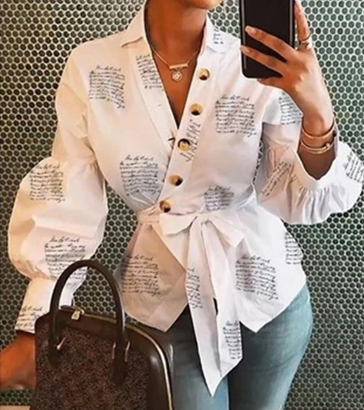 2020 fashion hot sale plus size blouse ladies slim new design lantern sleeve high quality solid color blouse, Customized color
2020 fashion hot sale plus size blouse ladies slim new design lantern sleeve high quality solid color blouse, Customized color