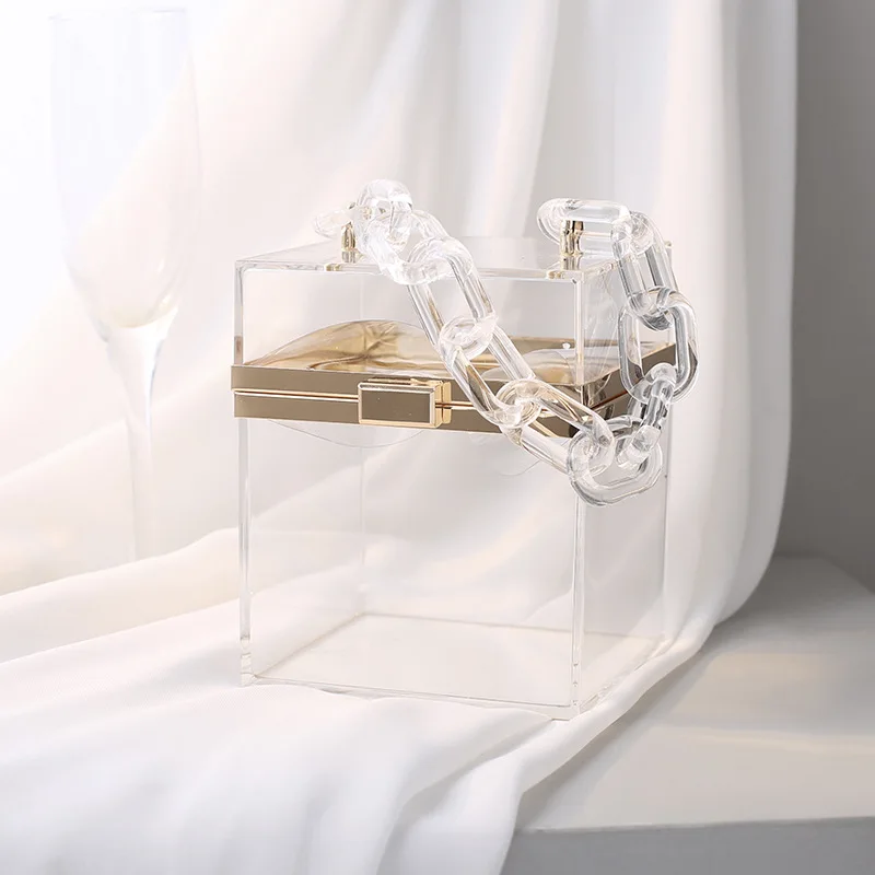New design transparent square jelly bags clear clutch acrylic box bag, Transparent/pink/blue/black/oem
New design transparent square jelly bags clear clutch acrylic box bag, Transparent/pink/blue/black/oem