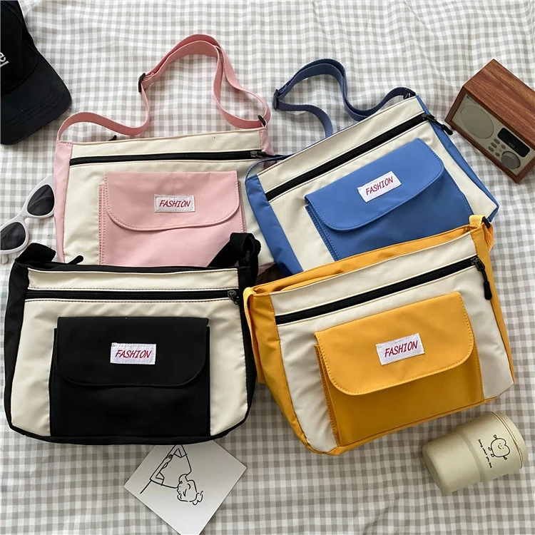 Large Capacity Oxford Cloth Japanese Wild Messenger Bag Student Cute Shoulder Design Recyclable Eco Tote Bags
Large Capacity Oxford Cloth Japanese Wild Messenger Bag Student Cute Shoulder Design Recyclable Eco Tote Bags