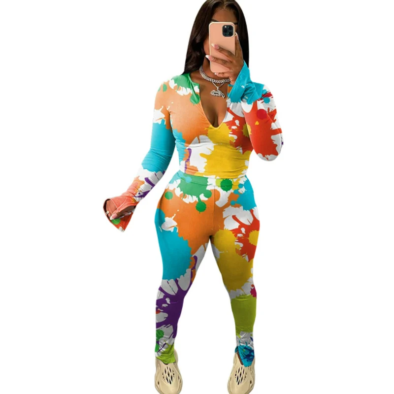 Wholesale Fall 2021 Women Clothes Stack Pants Solid Color 2 pieces Set Long Sleeve Bodycon Two Piece Outfits, Colors print
Wholesale Fall 2021 Women Clothes Stack Pants Solid Color 2 pieces Set Long Sleeve Bodycon Two Piece Outfits, Colors print