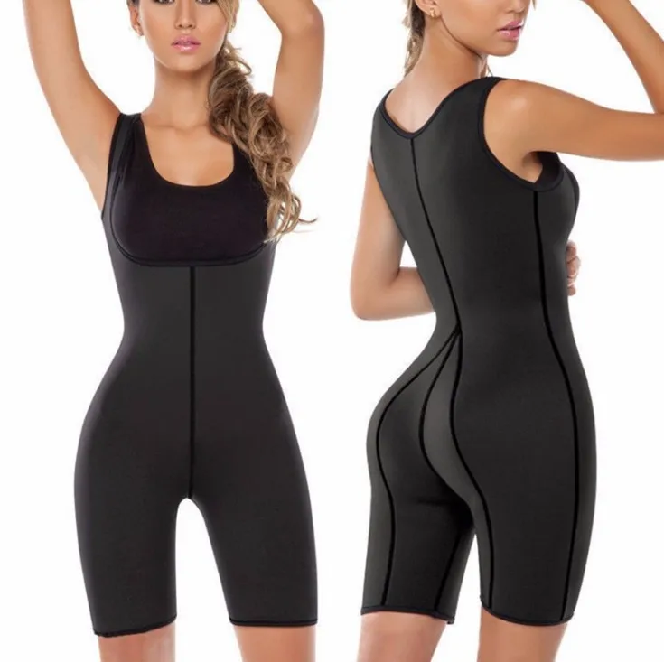 

Hot Selling Neoprene Full Body Shaper Full Body Suits Sauna Shapewear Workout Slimming Shapers for Women