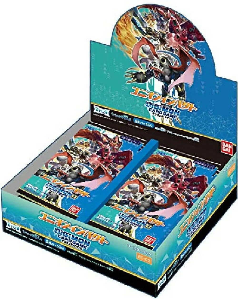 free shipping original DIGIMON CARD GAME BOOSTER UNION IMPACT BT-03 BOX SET JAPANESE, Colorful
free shipping original DIGIMON CARD GAME BOOSTER UNION IMPACT BT-03 BOX SET JAPANESE, Colorful