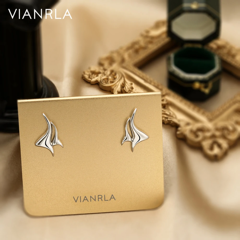 VIANRLA 925 sterling silver stud earrings women white gold plated stud earrings women
VIANRLA 925 sterling silver stud earrings women white gold plated stud earrings women