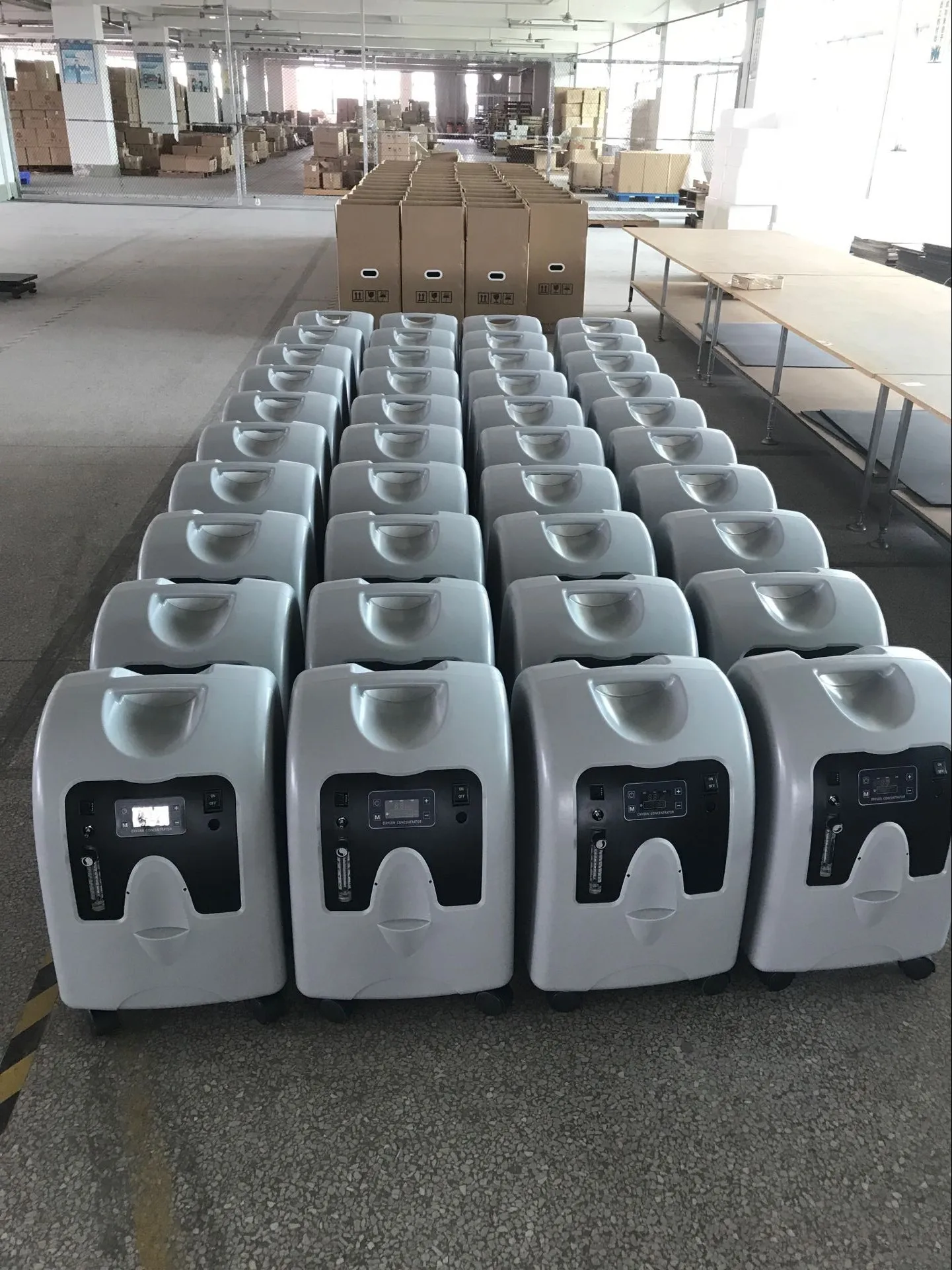 带负离子雾化器臭氧发生器的 5lpm 氧气浓缩器