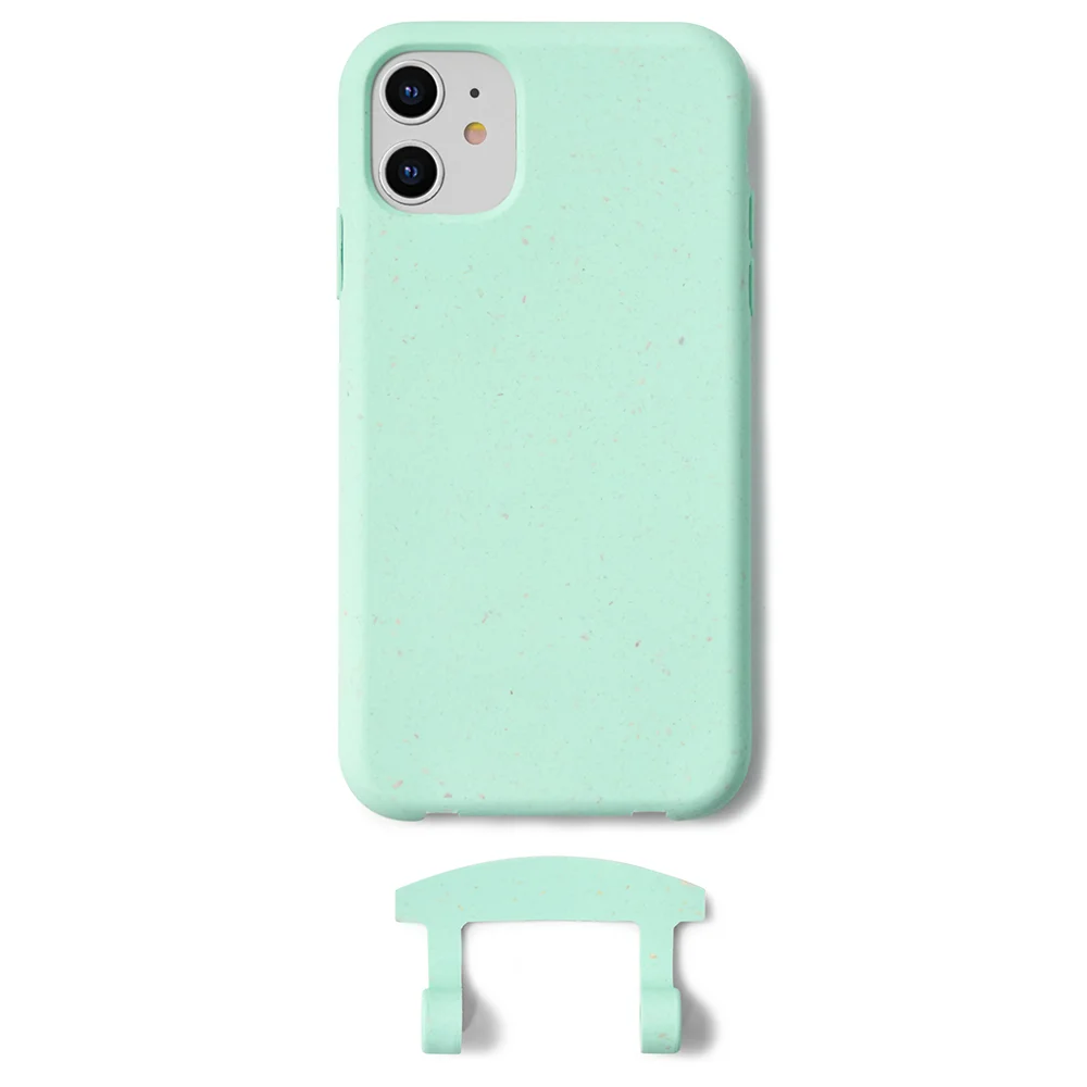 2021 Years Hot Sale Eco Friendly Biodegradable Mobile Phone Case Necklace With Strap For iPhone
2021 Years Hot Sale Eco Friendly Biodegradable Mobile Phone Case Necklace With Strap For iPhone