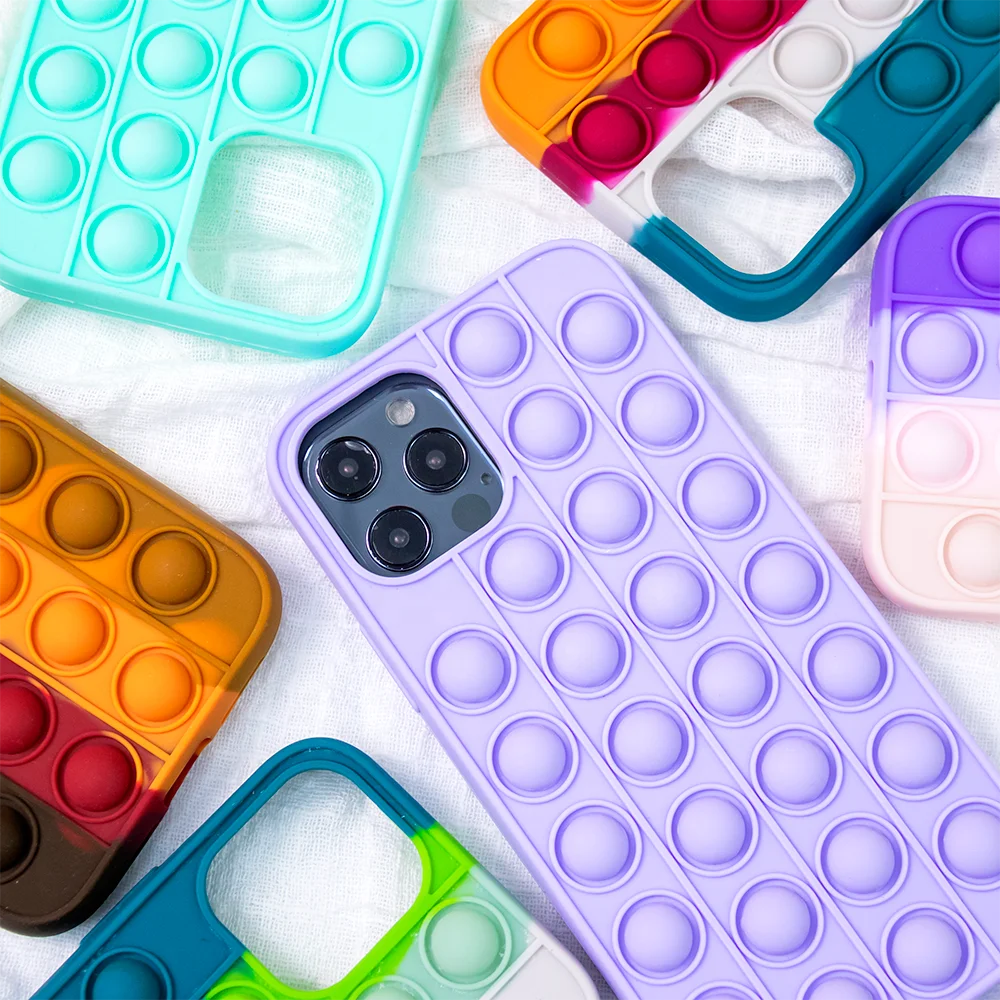 2021 fidget toy phone case bubble product TPU phone covers mobile phone bags for iphone 12 pro max
2021 fidget toy phone case bubble product TPU phone covers mobile phone bags for iphone 12 pro max