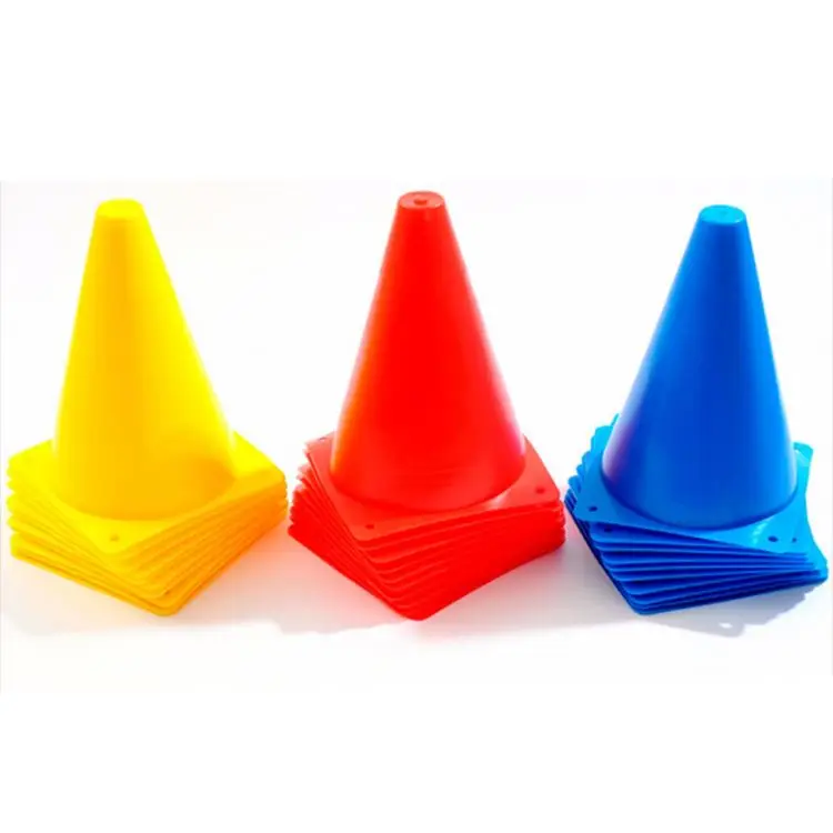 Soccer Cones for Training Exercise with Football Soccer Ball, Blue,green,red,orange,yellow 
Soccer Cones for Training Exercise with Football Soccer Ball, Blue,green,red,orange,yellow
