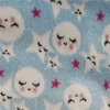 beautiful Super Soft Flower Print Flannel Fabric for blanket