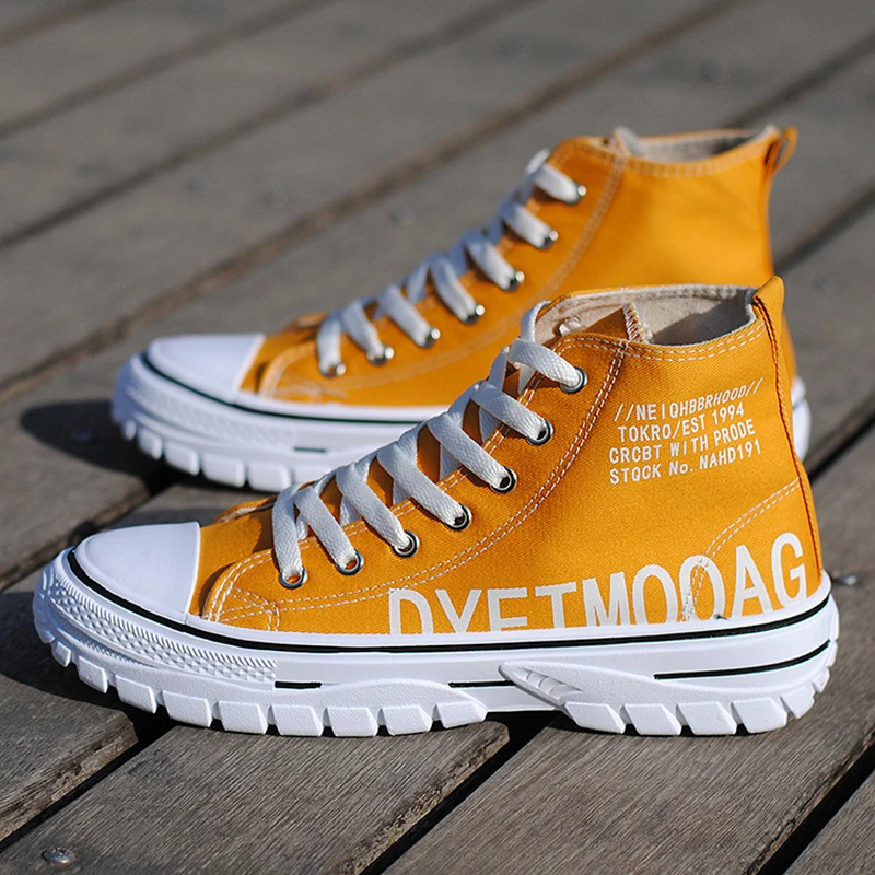 NX196 High Quality Rubber Sole Letter Printed High Top Canvas Shoes New Arrivals Men Flat Shoes, As picture or custom
NX196 High Quality Rubber Sole Letter Printed High Top Canvas Shoes New Arrivals Men Flat Shoes, As picture or custom