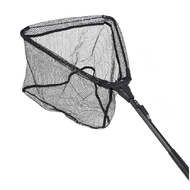 Black single fishing net Monofilament fishing nets Aluminum alloy frame fly fishing hand net
Black single fishing net Monofilament fishing nets Aluminum alloy frame fly fishing hand net