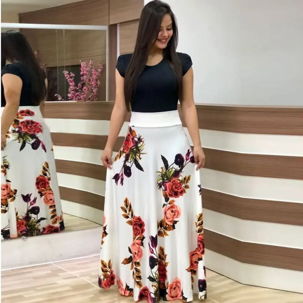 Floral Summer Beach Elegant Evening Party Women Clothes Plus Size Casual Maxi Dresses
Floral Summer Beach Elegant Evening Party Women Clothes Plus Size Casual Maxi Dresses